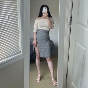 Aritzia Pencil Slit Skirt